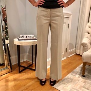 Theory Cream Work Slacks